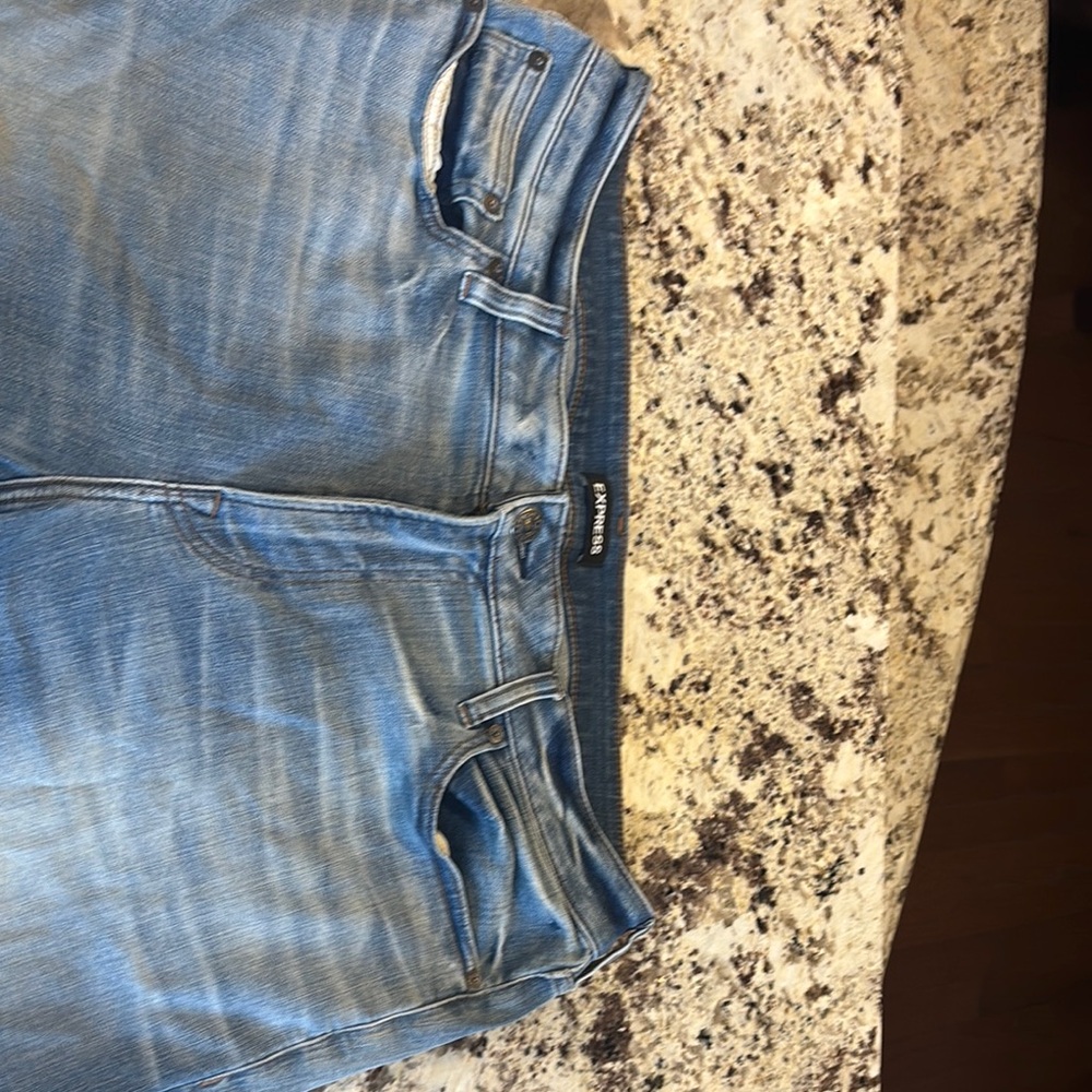 Express Men's Straight Denim Jeans